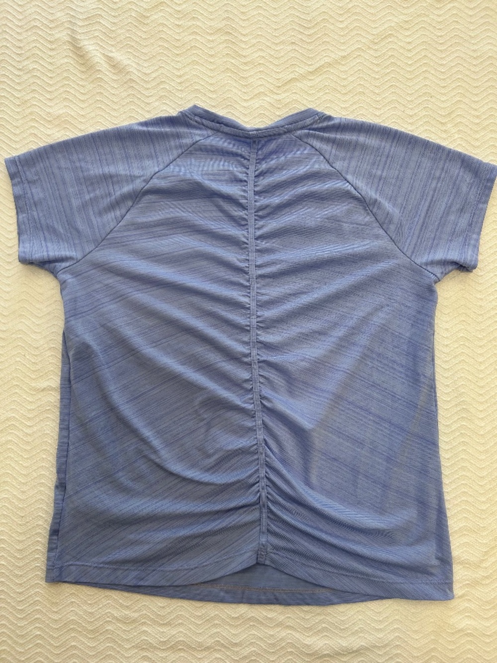 Athleta Girl Ruched Back Workout T-Shirt - size L/10